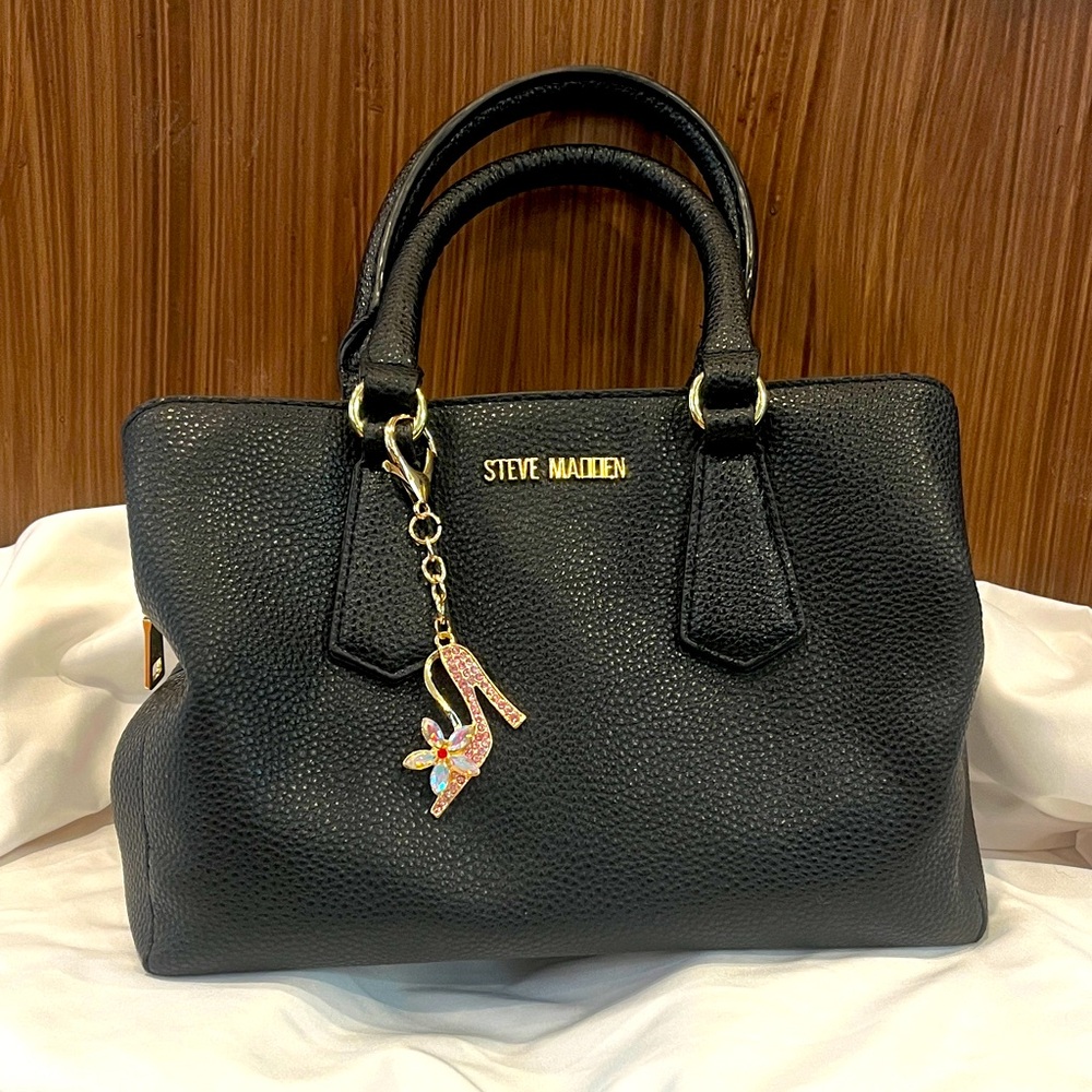 Steve Madden Black Handbag